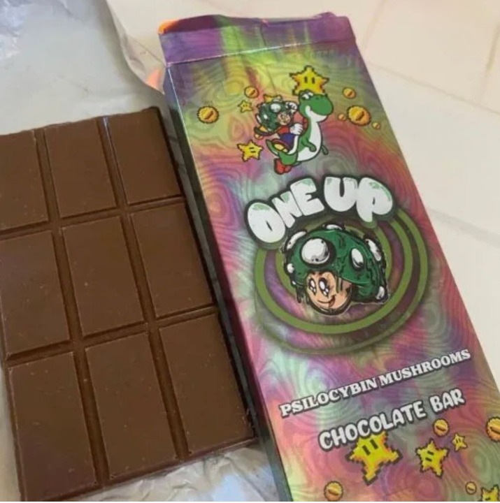 Buy One Up Mushroom Chocolate Bar Online in the UK, Europe, and USA: Safe and Trusted Sources